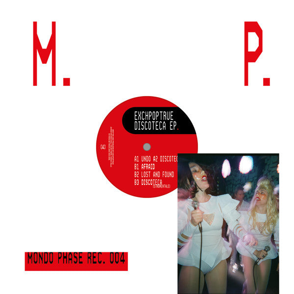Exchpoptrue - Discoteca EP. — front sleeve