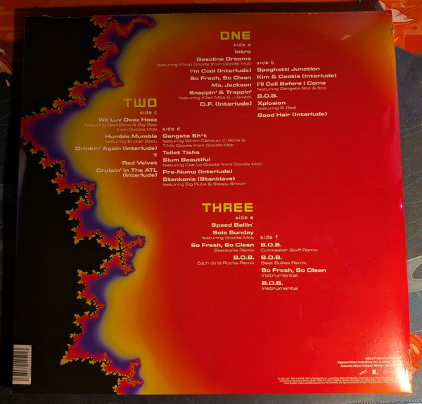 OutKast - Stankonia — back sleeve