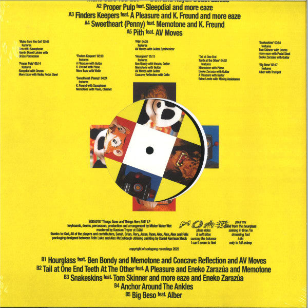 Mister Water Wet - Things Gone and Things Here Still — back sleeve