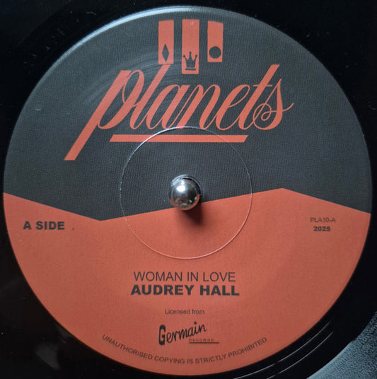 Audrey Hall : Woman In Love (7", RE)