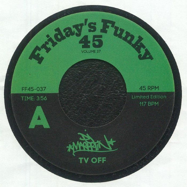 DJ Marrrtin - TV Off / Que Se Sepa — front sleeve