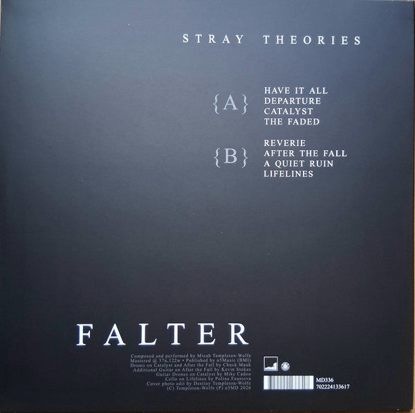 Stray Theories - Falter — back sleeve
