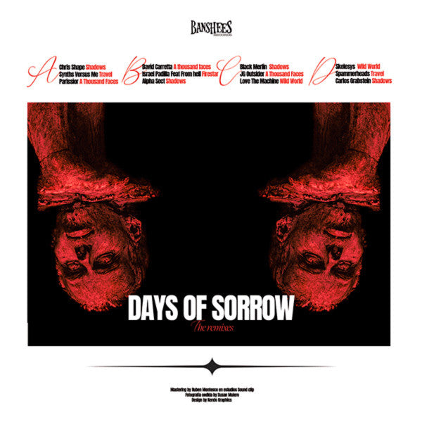 Days Of Sorrow - Days Of Sorrow (The Remixes) — back sleeve