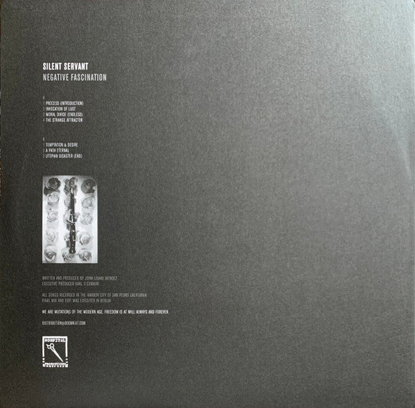 Silent Servant - Negative Fascination — back sleeve