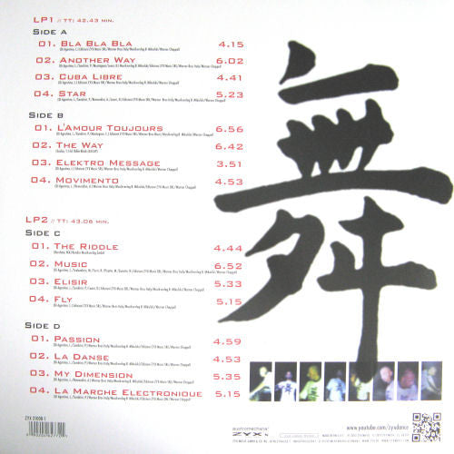 Gigi D'Agostino - Greatest Hits — back sleeve