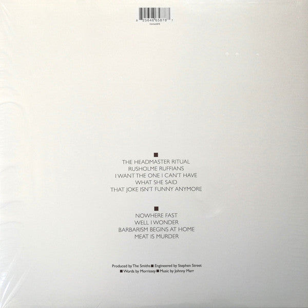 Smiths, The - Meat Is Murder — back sleeve