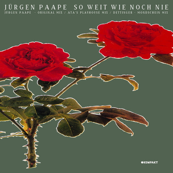 Jürgen Paape - So Weit Wie Noch Nie — front sleeve