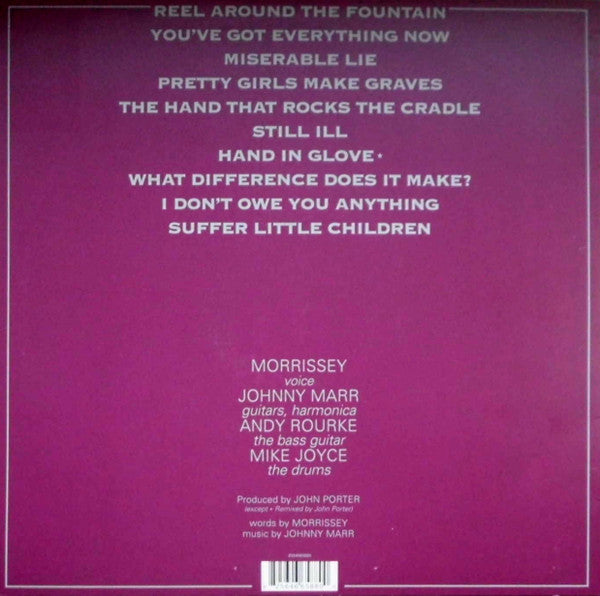 The Smiths - The Smiths — back sleeve