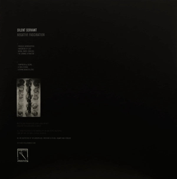 Silent Servant - Negative Fascination — back sleeve