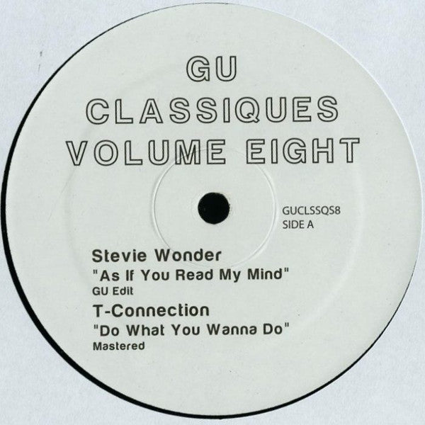 Glenn Underground - Classiques Volume Eight — front sleeve
