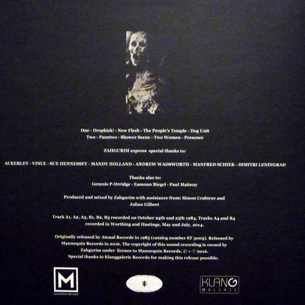 Zahgurim - Moral Rearmament — back sleeve