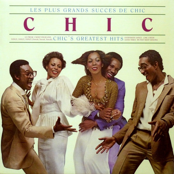 Chic - Les Plus Grands Succes De Chic = Chic's Greatest Hits — back sleeve
