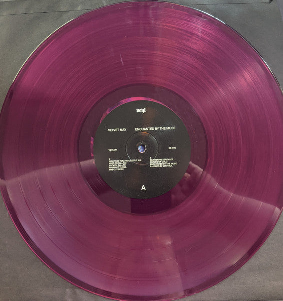 Velvet May - Enchanted By The Muse — back sleeve