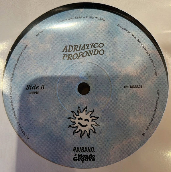 Alberto Melloni, Gianmaria Gamberini – Adriatico Profondo (12", Ltd) vinyl record | Paranoise Records