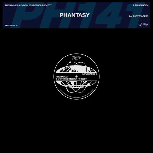 Hacker, The & Endrik Schroeder – Puissance 4 / The Voyagers (12", Ltd) vinyl record | Paranoise Records