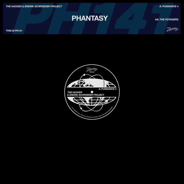 Hacker, The & Endrik Schroeder - Puissance 4 / The Voyagers — front sleeve