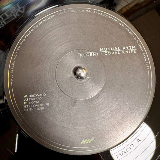 Regent – Coral Knife (12", EP, RP) vinyl record | Paranoise Records