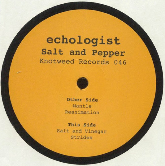 Echologist – Salt and Pepper E.P. (12", EP) vinyl record | Paranoise Records