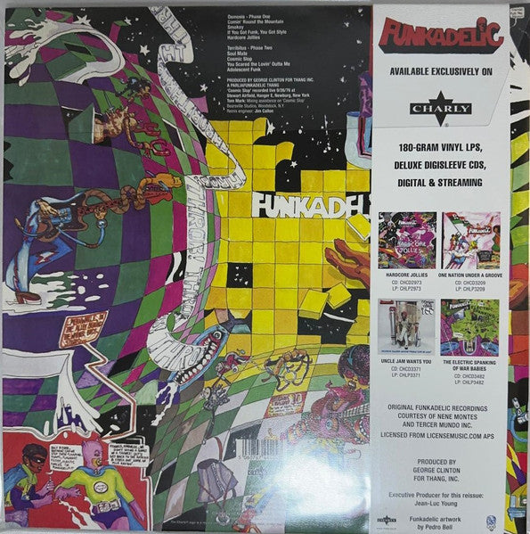 Funkadelic - Hardcore Jollies — back sleeve