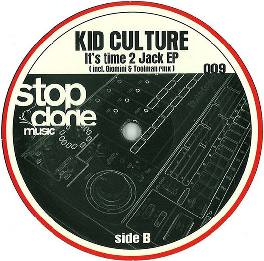 Kid Culture – It's Time 2 Jack EP (12", EP) vinyl record | Paranoise Records
