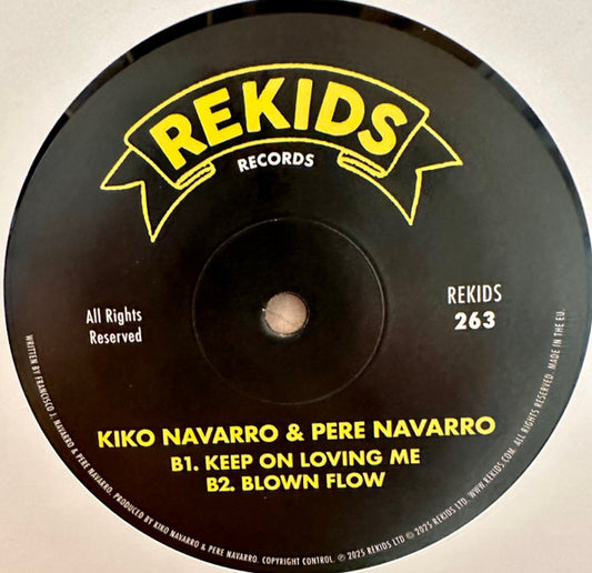 Kiko Navarro & Pere Navarro – Les Cousins EP (12", EP) vinyl record | Paranoise Records