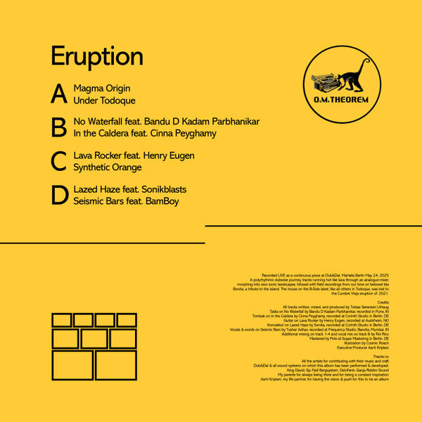 O.M. Theorem – Eruption (2x12", Album) vinyl record | Paranoise Records