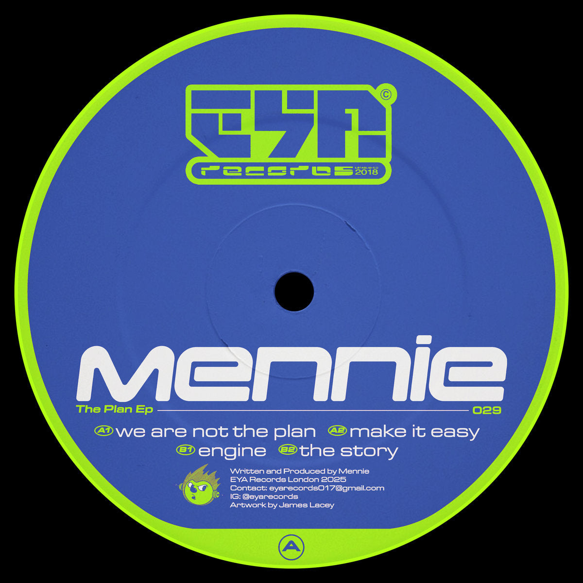 Mennie - The Plan EP (12") (Mint (M))