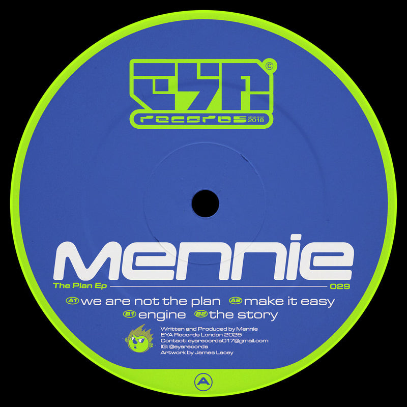 Mennie - The Plan EP — front sleeve