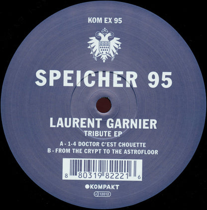 Laurent Garnier : Tribute EP (12", EP)