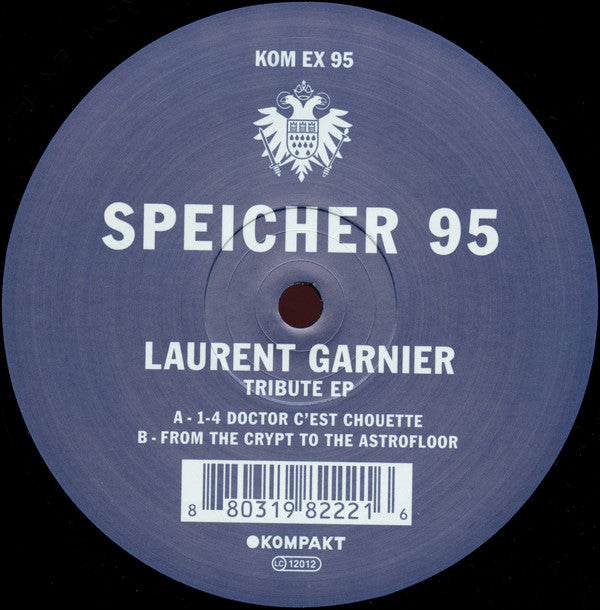 Laurent Garnier - Tribute EP — front sleeve