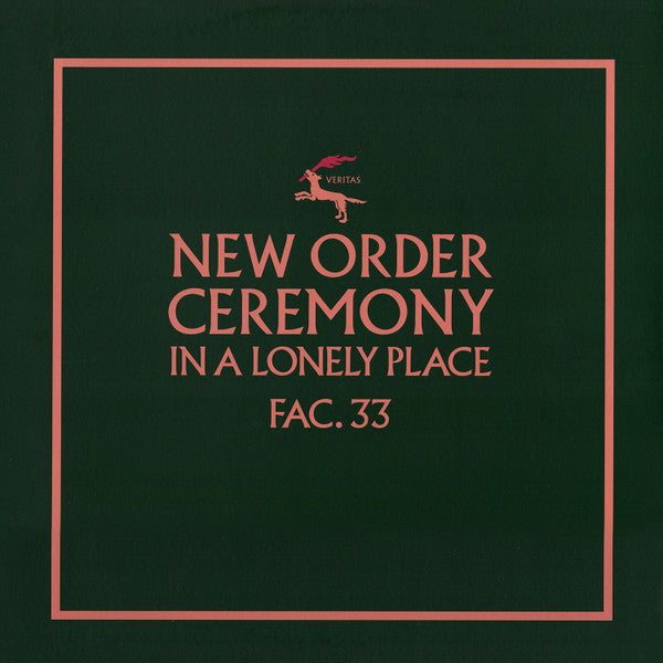 New Order - Ceremony — front sleeve