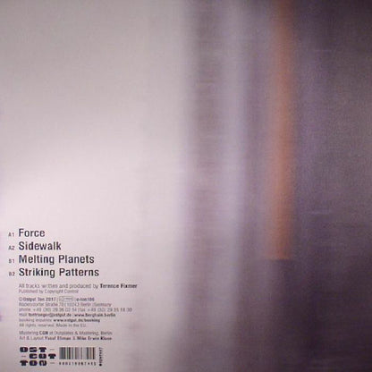 Terence Fixmer : Force EP (12", EP)