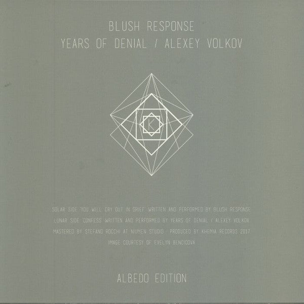 Blush Response / Alexey Volkov & Years Of Denial - Albedo Edition — back sleeve