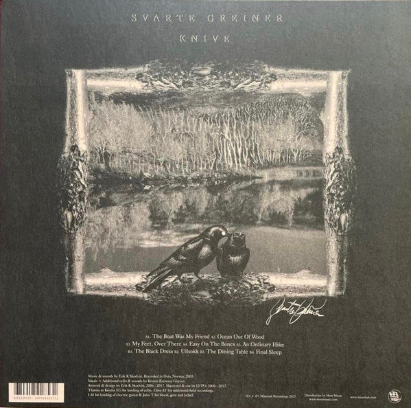 Svarte Greiner : Knive (LP, Album, Ltd, RE, RM)