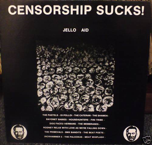 Various : Censorship Sucks! (LP, Comp)