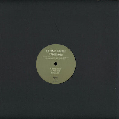 Phase Fatale : Redeemer (Extended Mixes) (12")