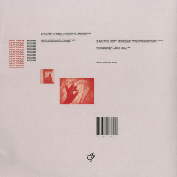 The Golden Filter : End Of Times (12", EP)