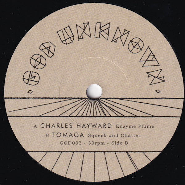 Charles Hayward / Tomaga : Enzyme Plume / Squeek & Chatter (7", Single, Club, Ltd)