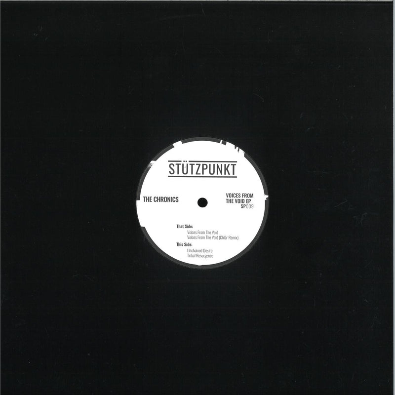 The Chronics  - Voices From The Void EP — back sleeve