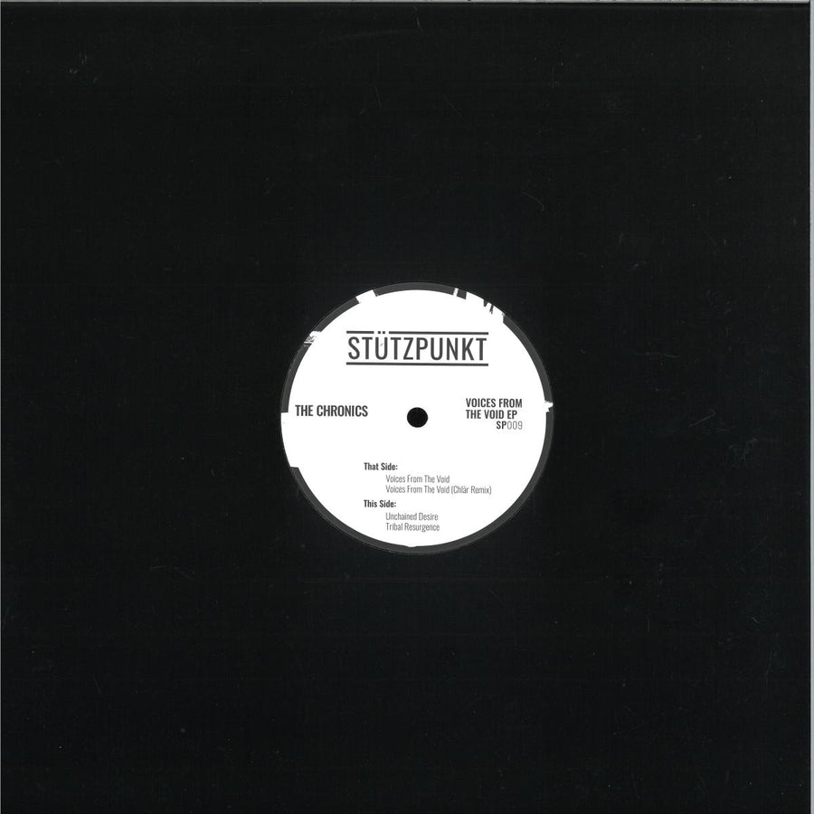 The Chronics  - Voices From The Void EP — back sleeve