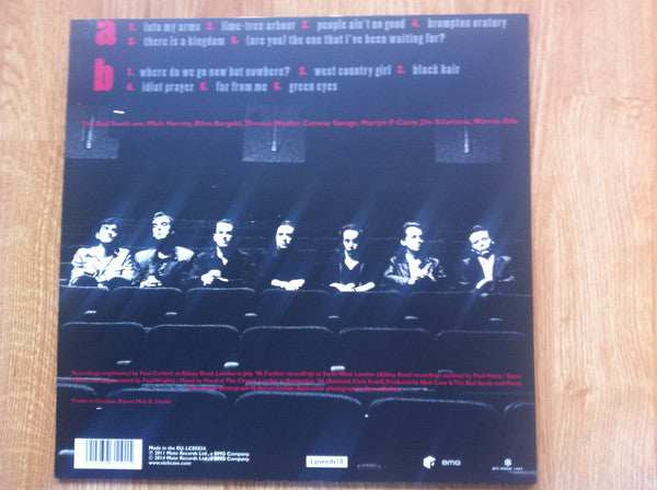 Nick Cave & The Bad Seeds - The Boatman's Call — back sleeve