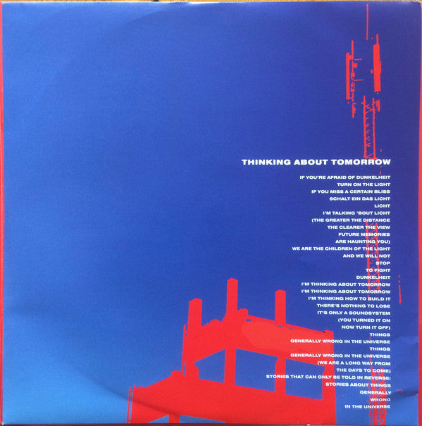 Andreas Spechtl : Thinking About Tomorrow, And How To Build It (LP, Album)