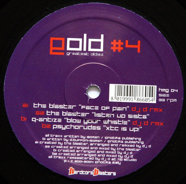 Various : Gold : Greatest Oldiez #4 (12", RM)