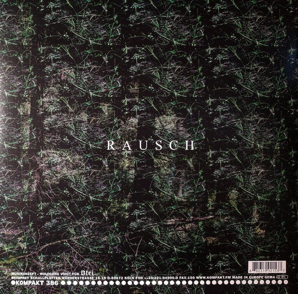 Gas - Rausch — back sleeve
