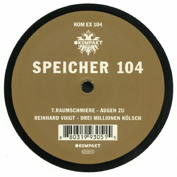 T.Raumschmiere / Reinhard Voigt - Speicher 104 — front sleeve