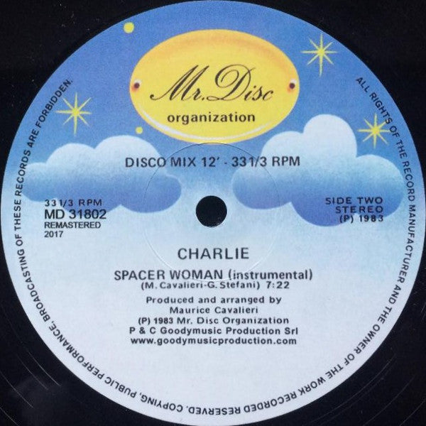 Charlie - Spacer Woman — back sleeve