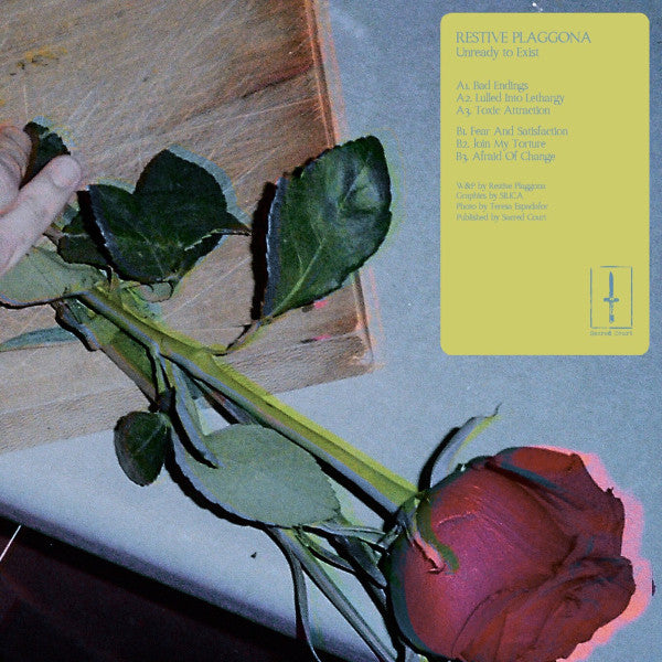 Restive Plaggona - Unready To Exist — front sleeve
