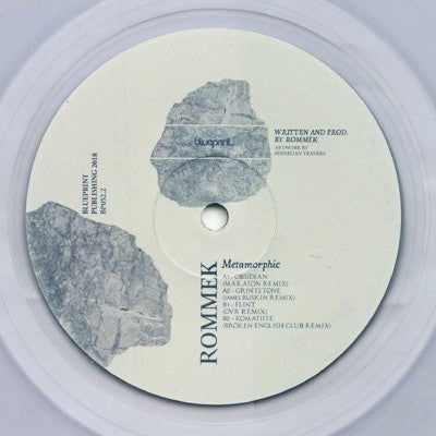 Rommek - Metamorphic EP - Set in Stone Trilogy (Remixes) — front sleeve