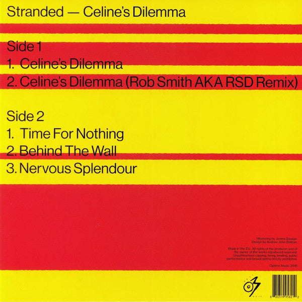 Stranded  - Celine's Dilemma — back sleeve