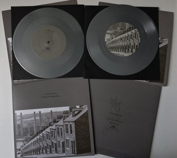 Young Hunting (2) : A List Of Indignities (7", Gre)